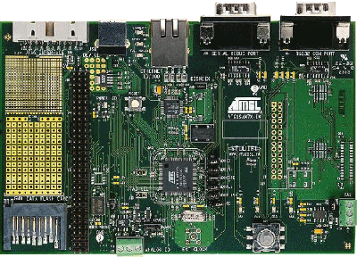 AT91SAM7X development board